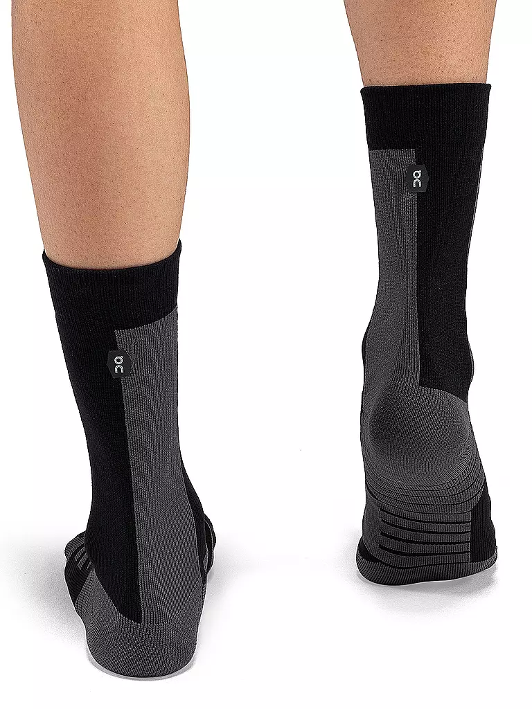 ON | Damen Laufsocken Performance High Sock | schwarz