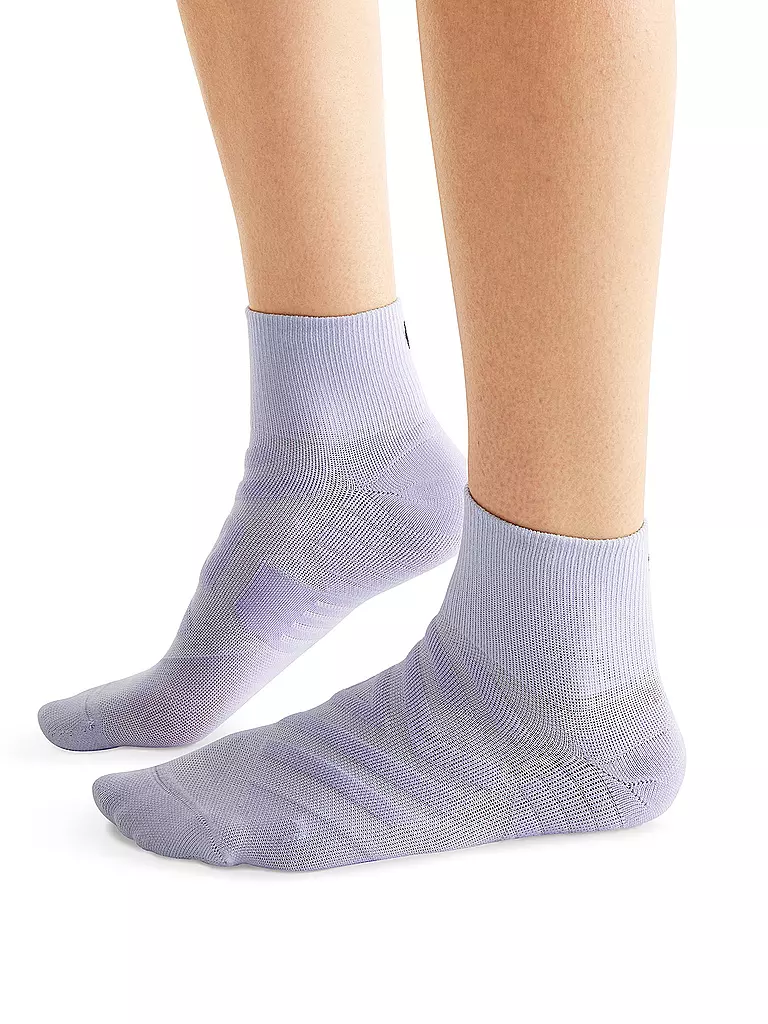 ON | Damen Laufsocken Performance Mid | lila