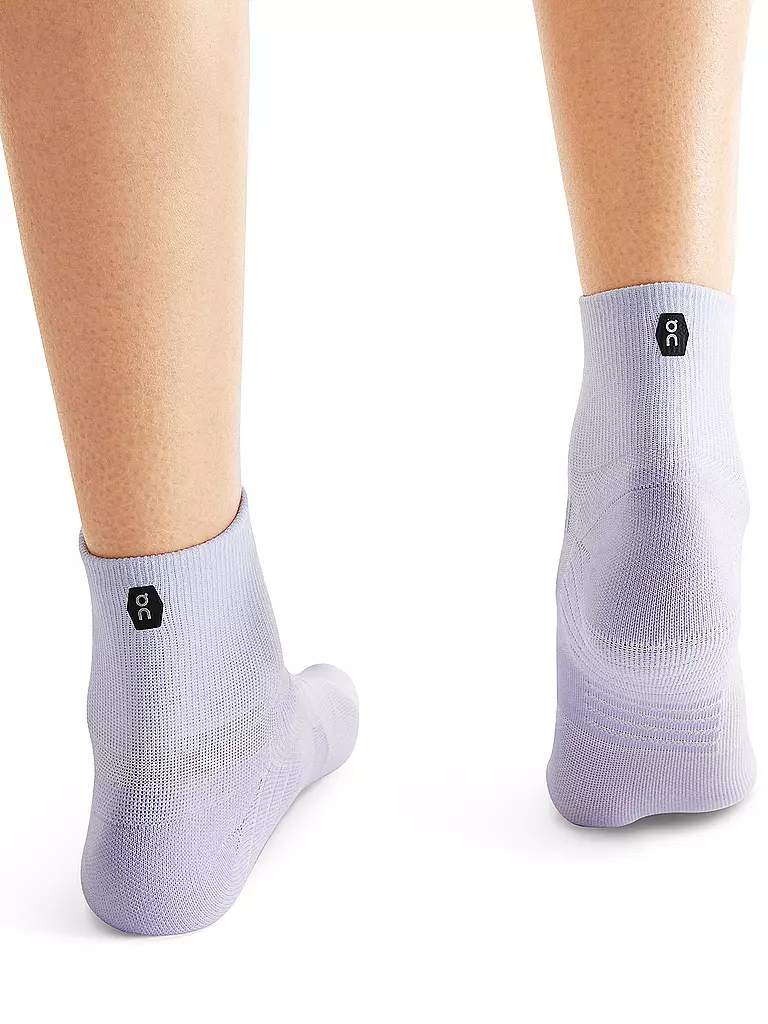 ON | Damen Laufsocken Performance Mid | lila