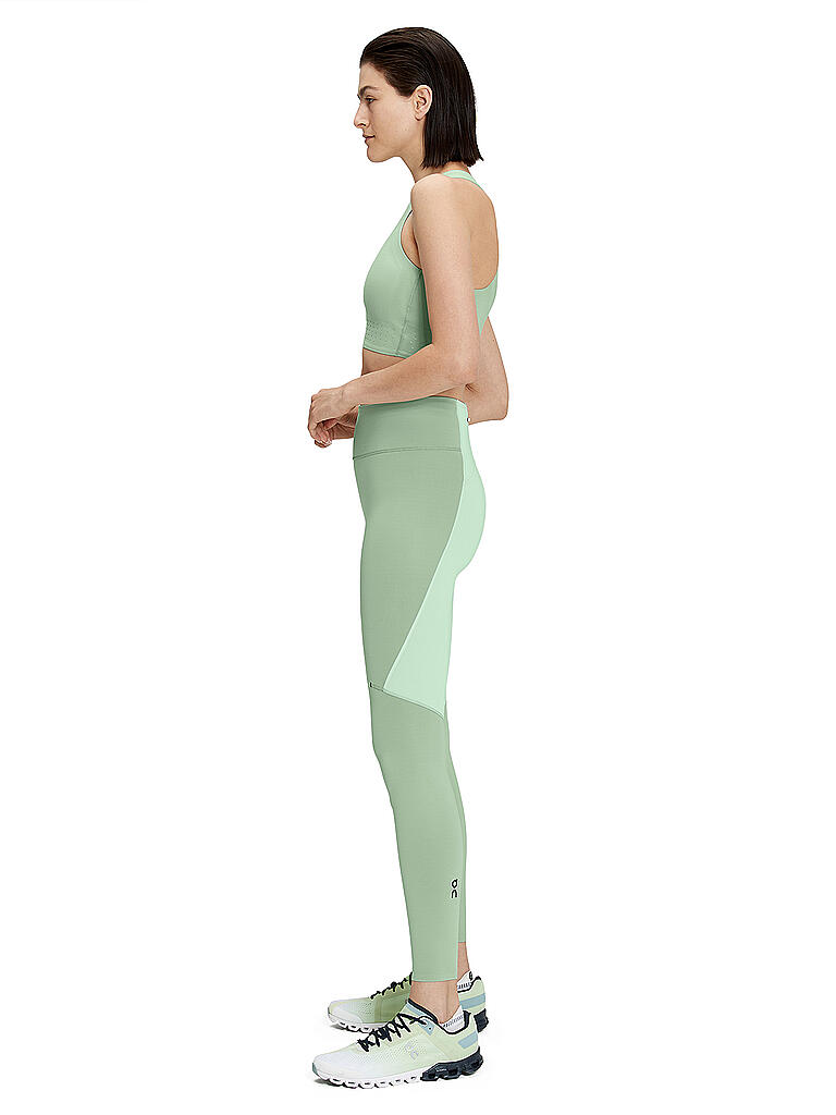 ON | Damen Lauftight Performance | olive