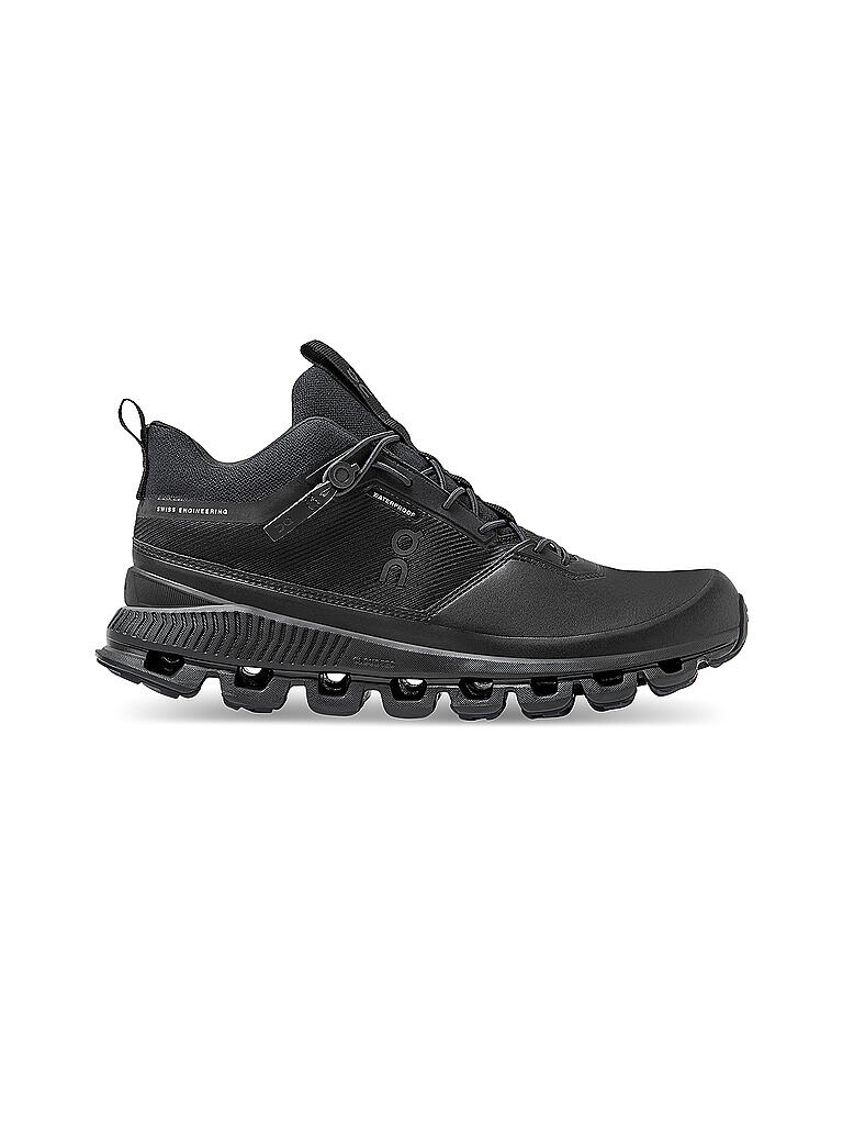 ON | Damen Schuhe Cloud Hi Waterproof ALL BLACK | schwarz