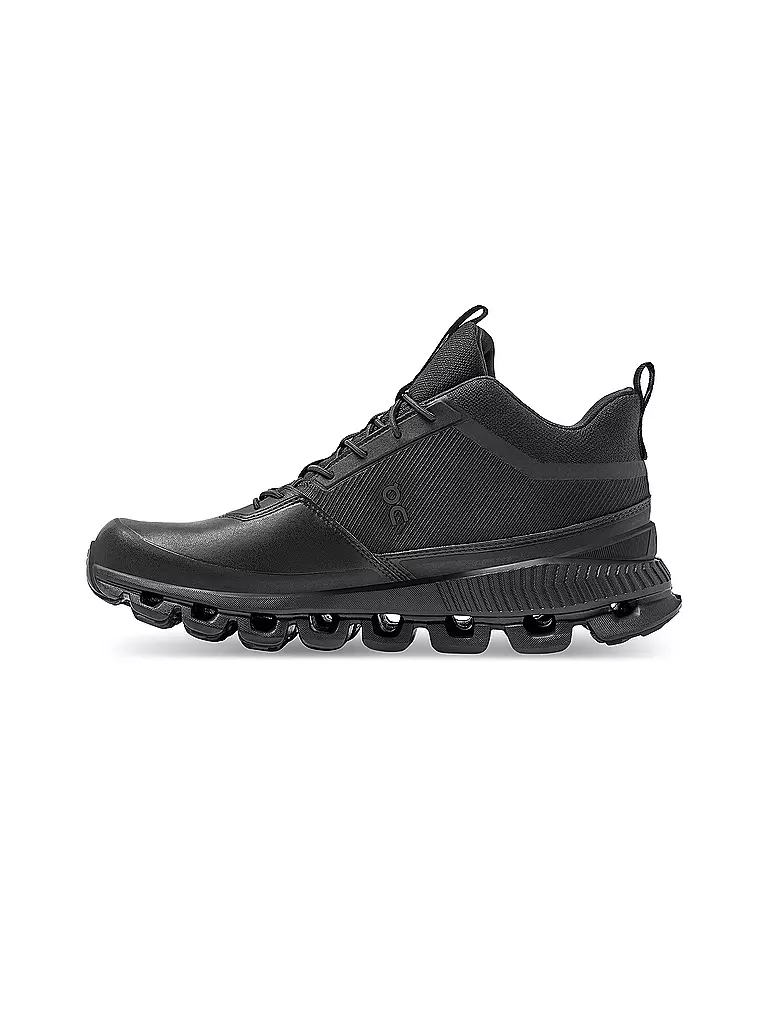 ON | Damen Schuhe Cloud Hi Waterproof ALL BLACK | schwarz