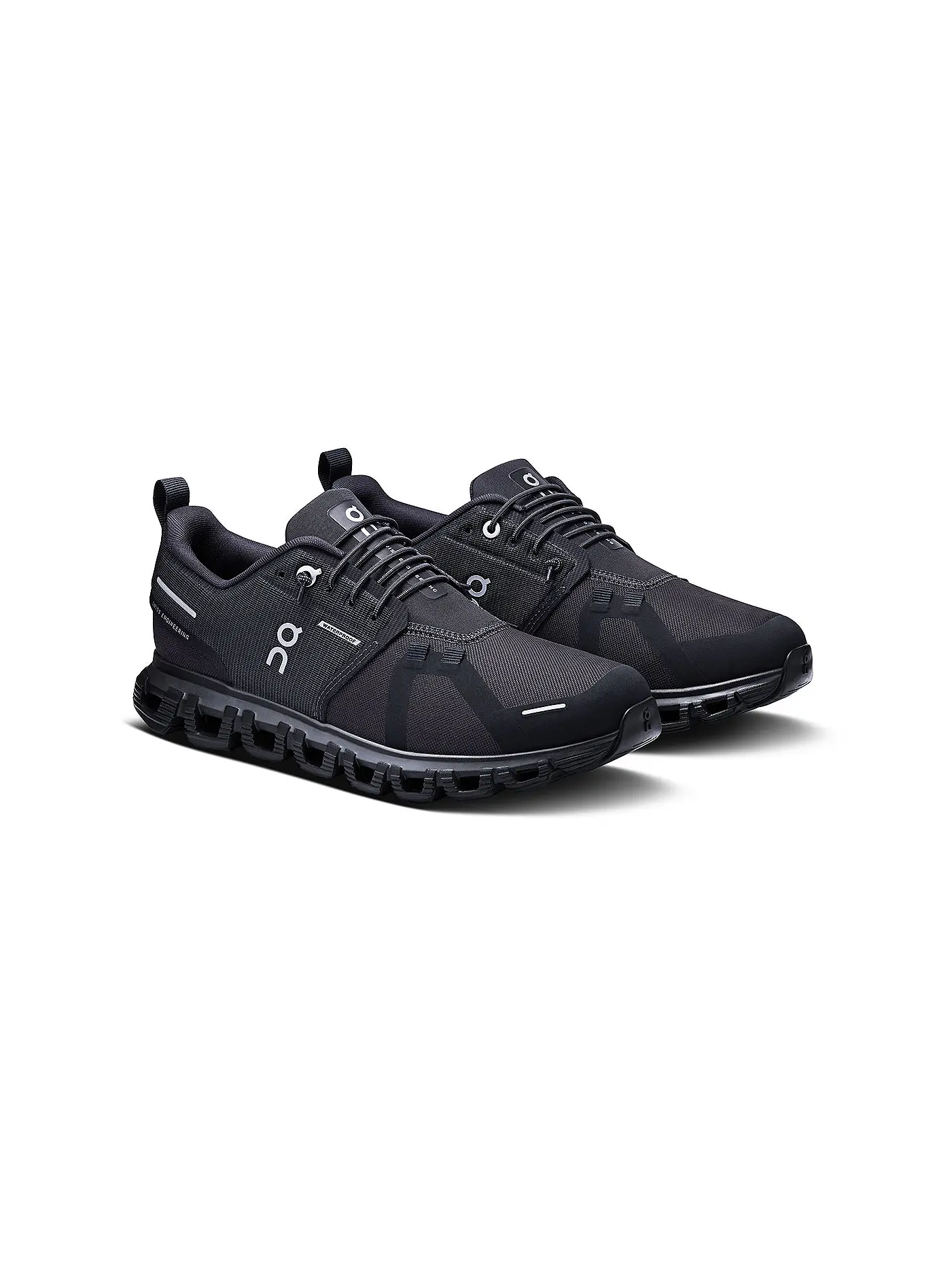 ON | Damen Sneaker Cloud 6 Waterproof | schwarz