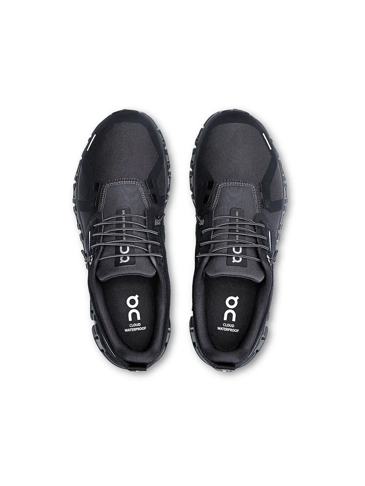 ON | Damen Sneaker Cloud 6 Waterproof | schwarz