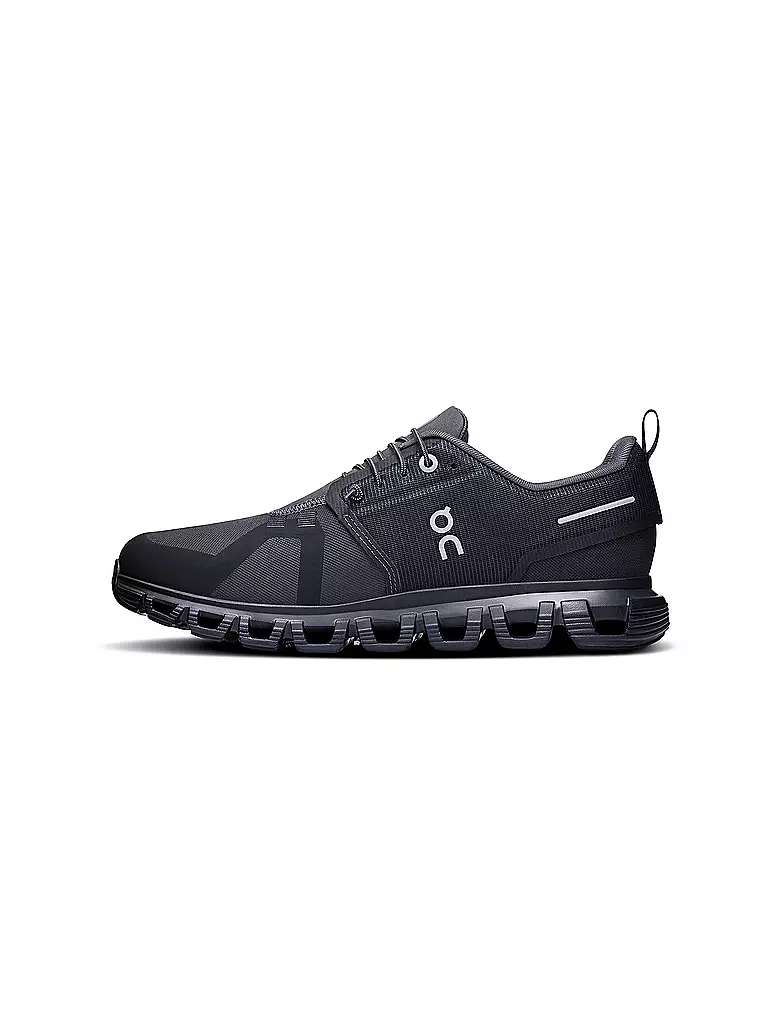 ON | Damen Sneaker Cloud 6 Waterproof | schwarz