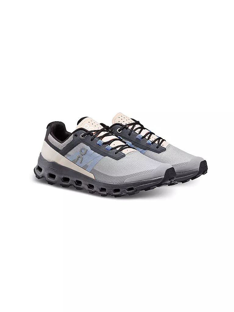 ON | Damen Traillaufschuhe Cloudvista ALLOY BLACK | grau