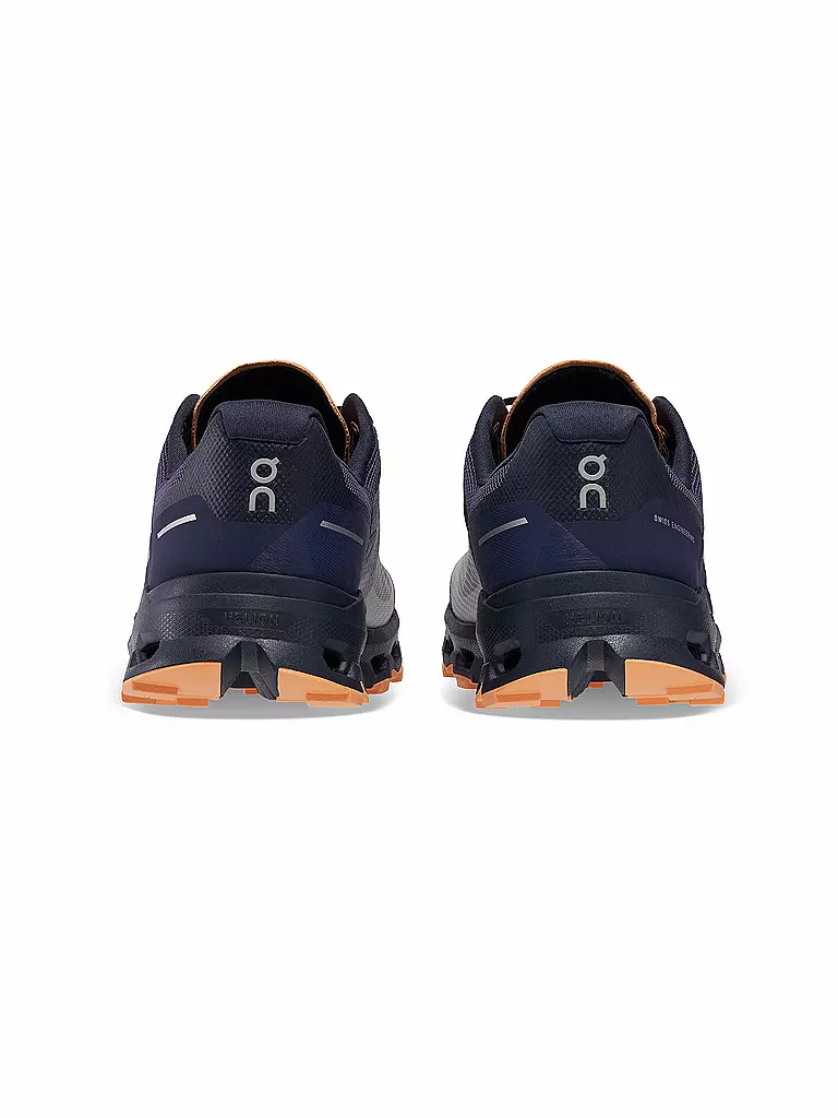 ON | Damen Traillaufschuhe Cloudvista MIDNIGHT COPPER | blau