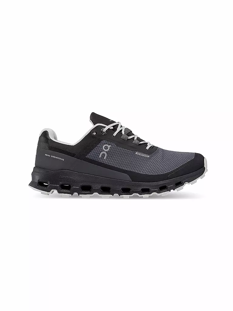 ON | Damen Traillaufschuhe Cloudvista Waterproof ECLIPSE BLACK | schwarz