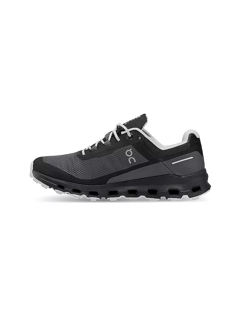 ON | Damen Traillaufschuhe Cloudvista Waterproof ECLIPSE BLACK | schwarz