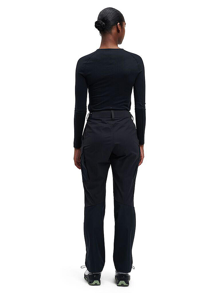 ON | Damen Wanderhose Explorer | schwarz