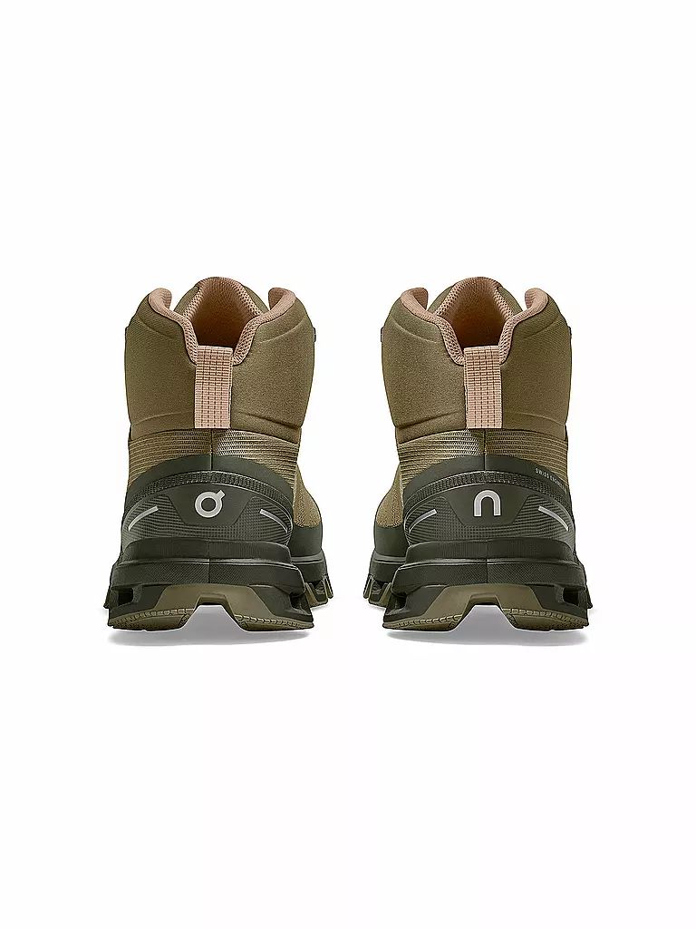 ON | Damen Wanderschuhe Cloudrock Waterproof Olive / Reed | olive