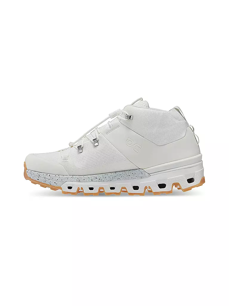 ON | Damen Wanderschuhe Cloudtrax Undyed | weiss