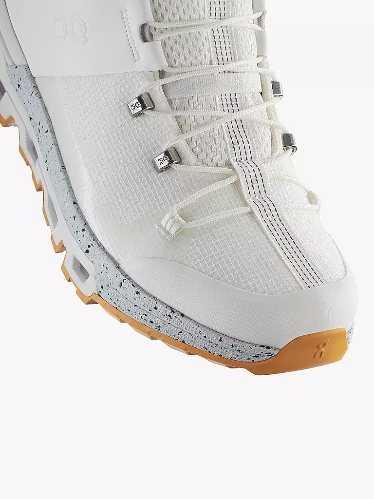 ON | Damen Wanderschuhe Cloudtrax Undyed | weiss