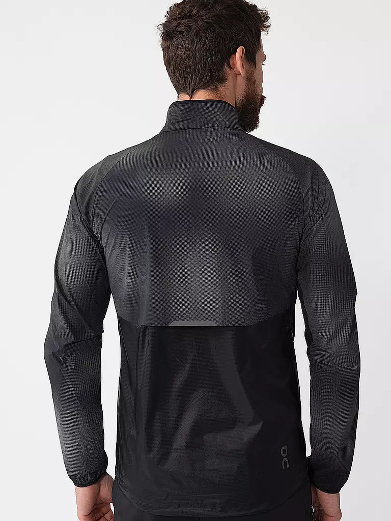 ON | Herre Laufjacke Weather Lumos | schwarz
