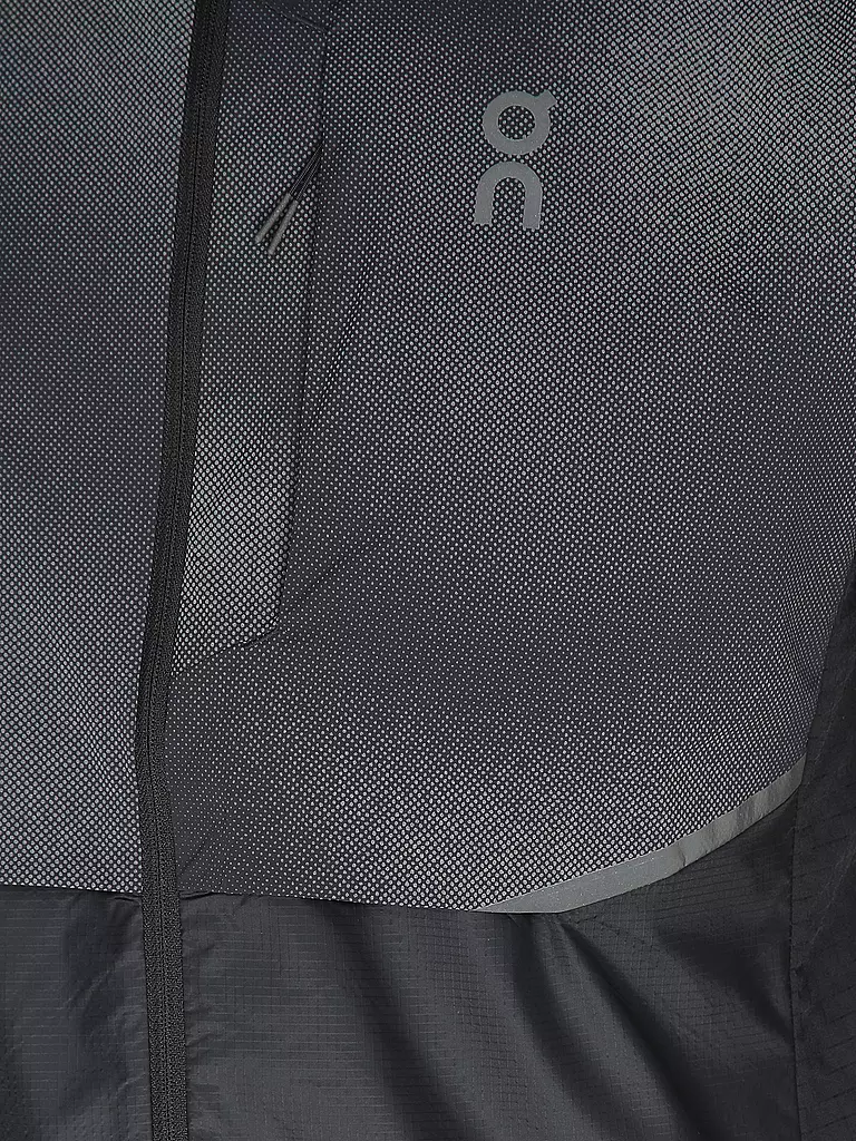 ON | Herre Laufjacke Weather Lumos | schwarz