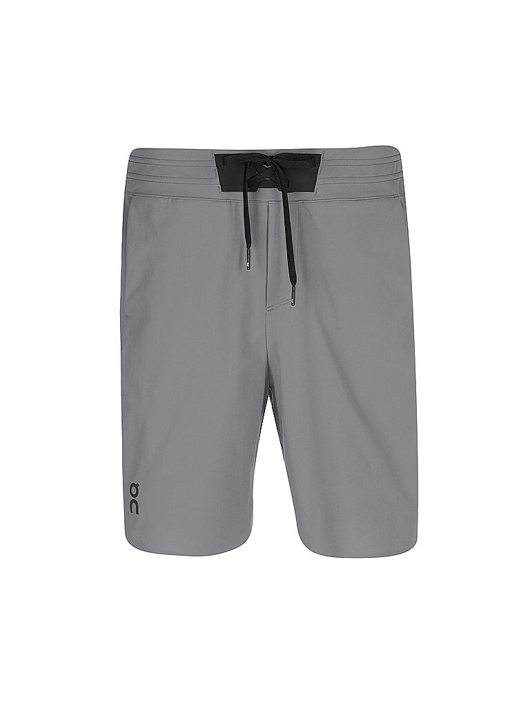 ON | Herren 2in1 Laufshort Hybrid | grau