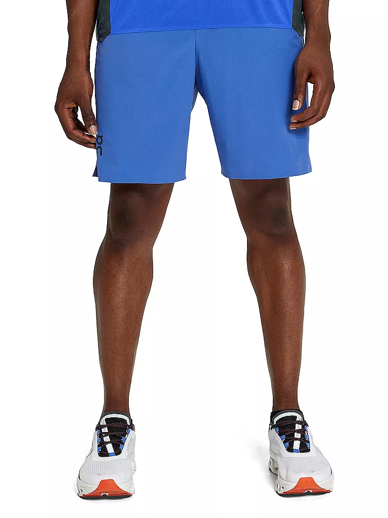 ON | Herren 2in1 Laufshort Hybrid | blau