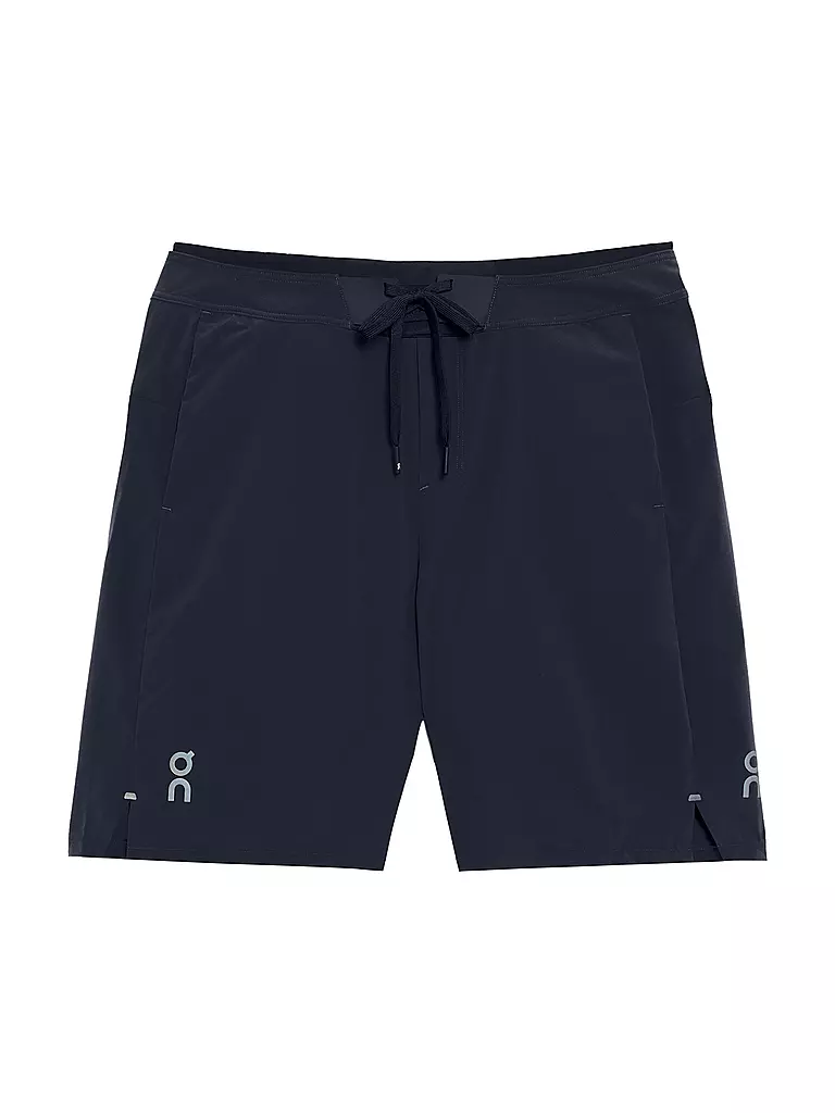 ON | Herren 2in1 Laufshort Performance Hybrid | dunkelblau
