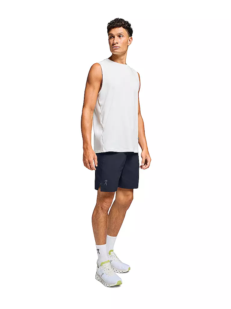 ON | Herren 2in1 Laufshort Performance Hybrid | dunkelblau