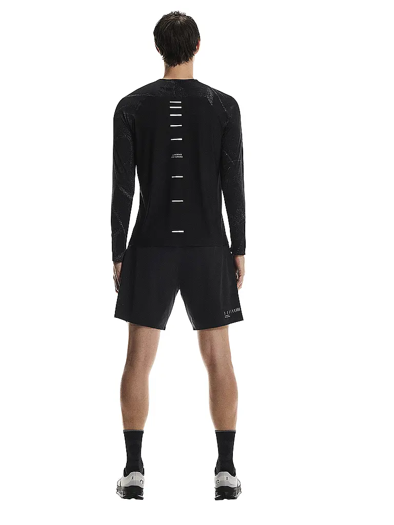 ON | Herren 2in1 Laufshort Performance Hybrid | schwarz