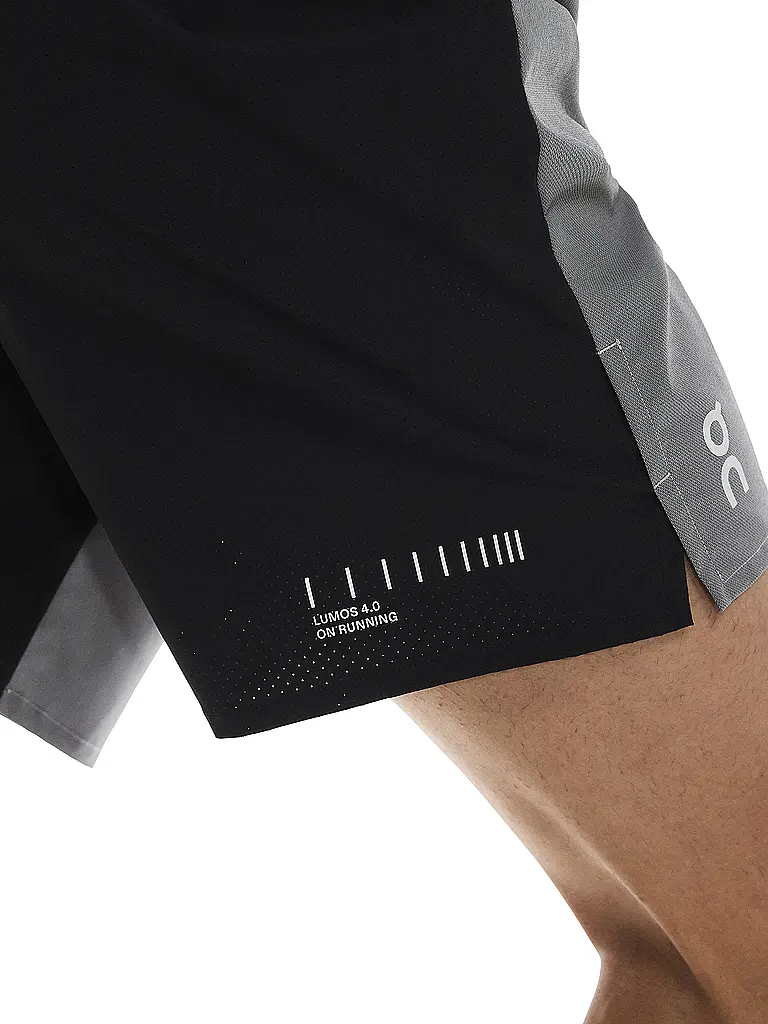 ON | Herren 2in1 Laufshort Performance Hybrid | schwarz