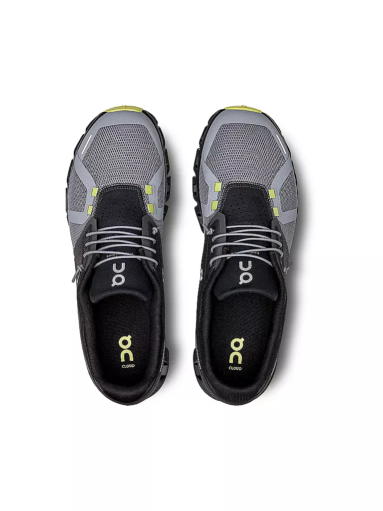 ON | Herren Freizeitschuhe Cloud 5 MAGNET FOSSIL | grau