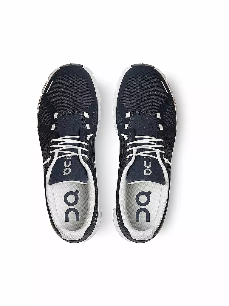 ON | Herren Freizeitschuhe Cloud 5 MIDNIGHT / WHITE | blau
