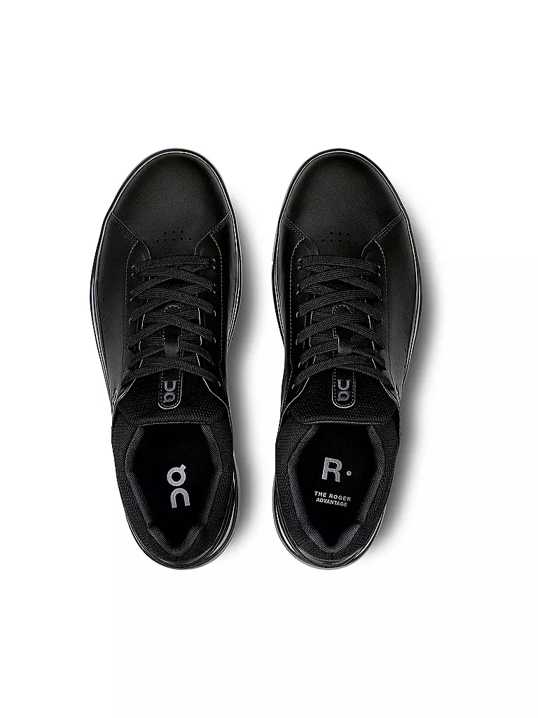 ON | Herren Freizeitschuhe The Roger Advantage BLACK | weiss