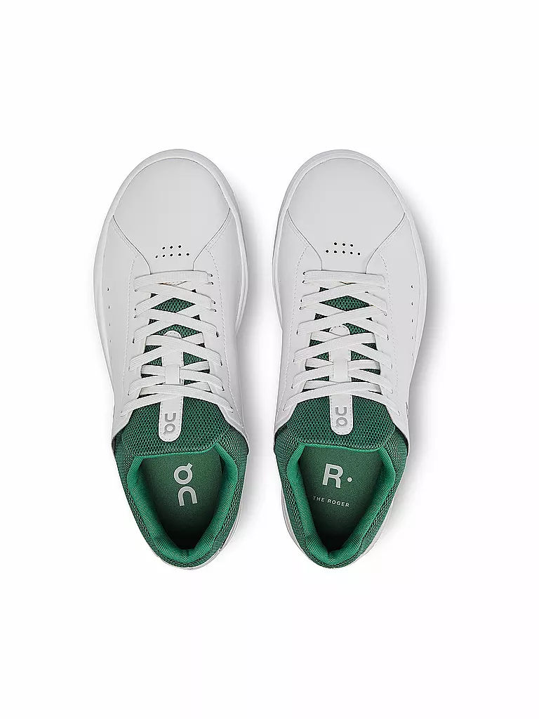 ON | Herren Freizeitschuhe The Roger Advantage WHITE GREEN | weiss