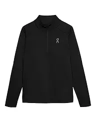 ON | Herren Funktions Zipshirt Climate | Schwarz
