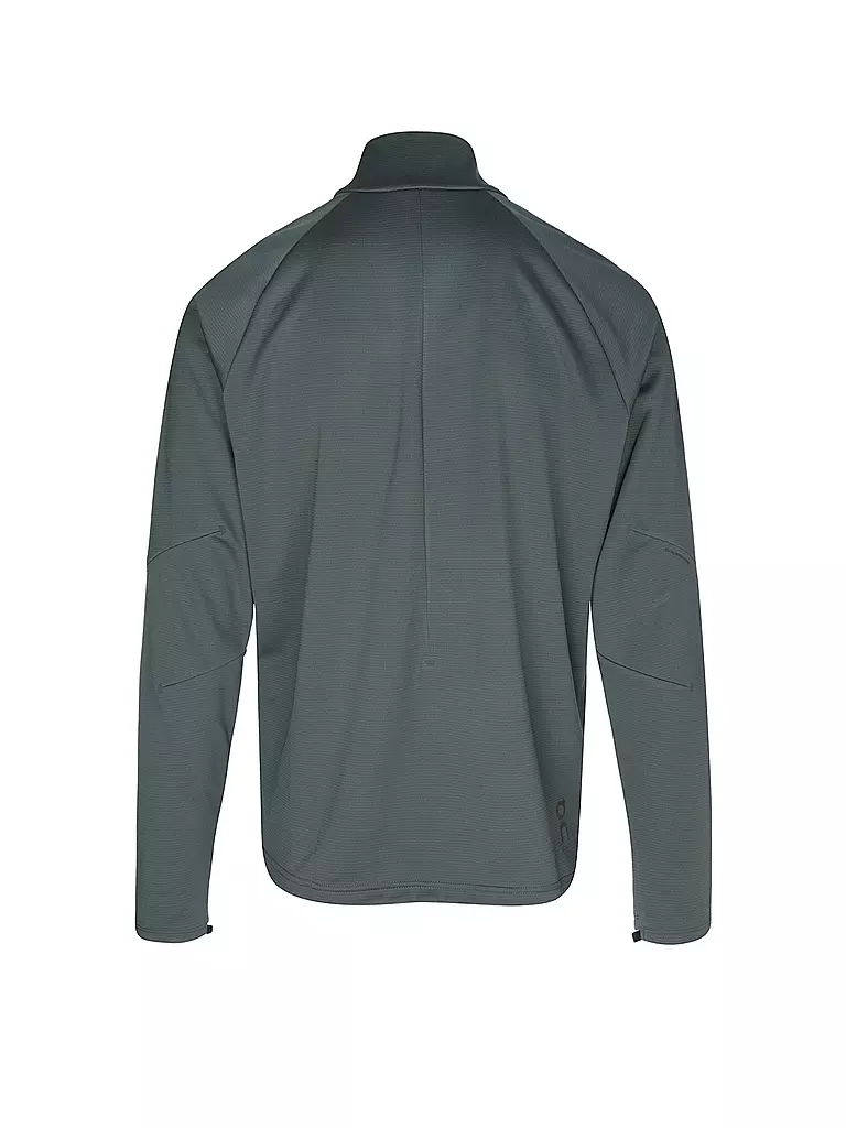 ON | Herren Funktions Zipshirt Climate | Dunkelgrün