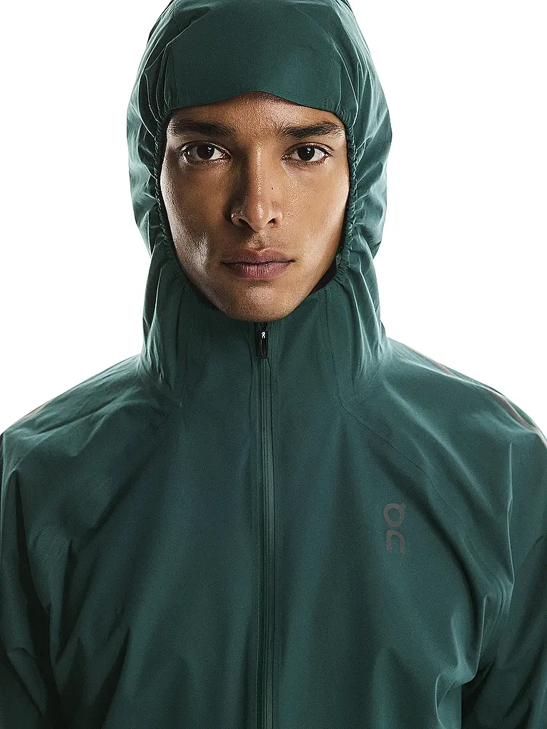 ON | Herren Laufjacke Performance Waterproof | blau