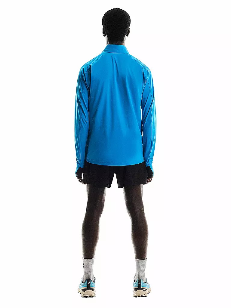 ON | Herren Laufjacke Trail Breaker | blau