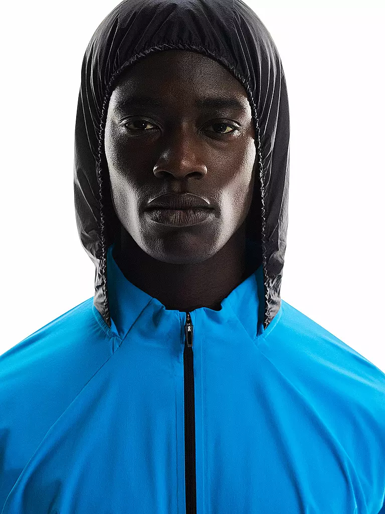 ON | Herren Laufjacke Trail Breaker | blau