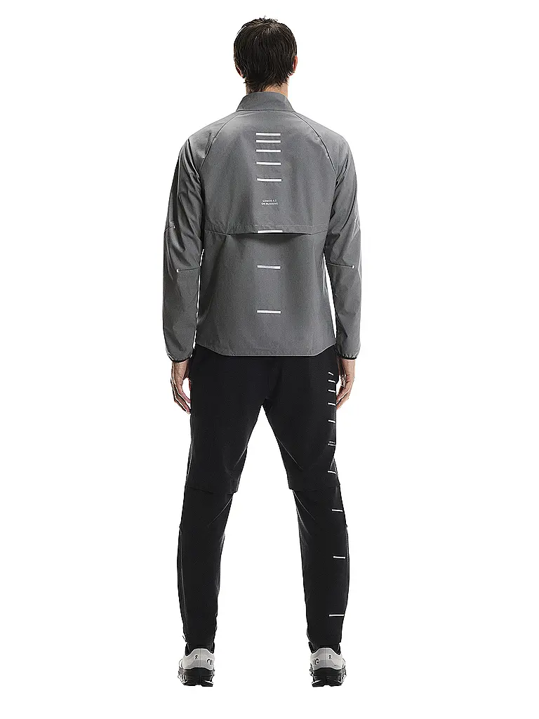 ON | Herren Laufjacke Weather Lumos | schwarz