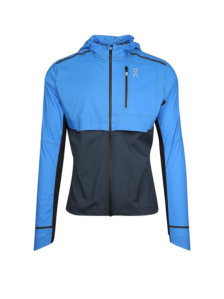 ON | Herren Laufjacke Weather | blau