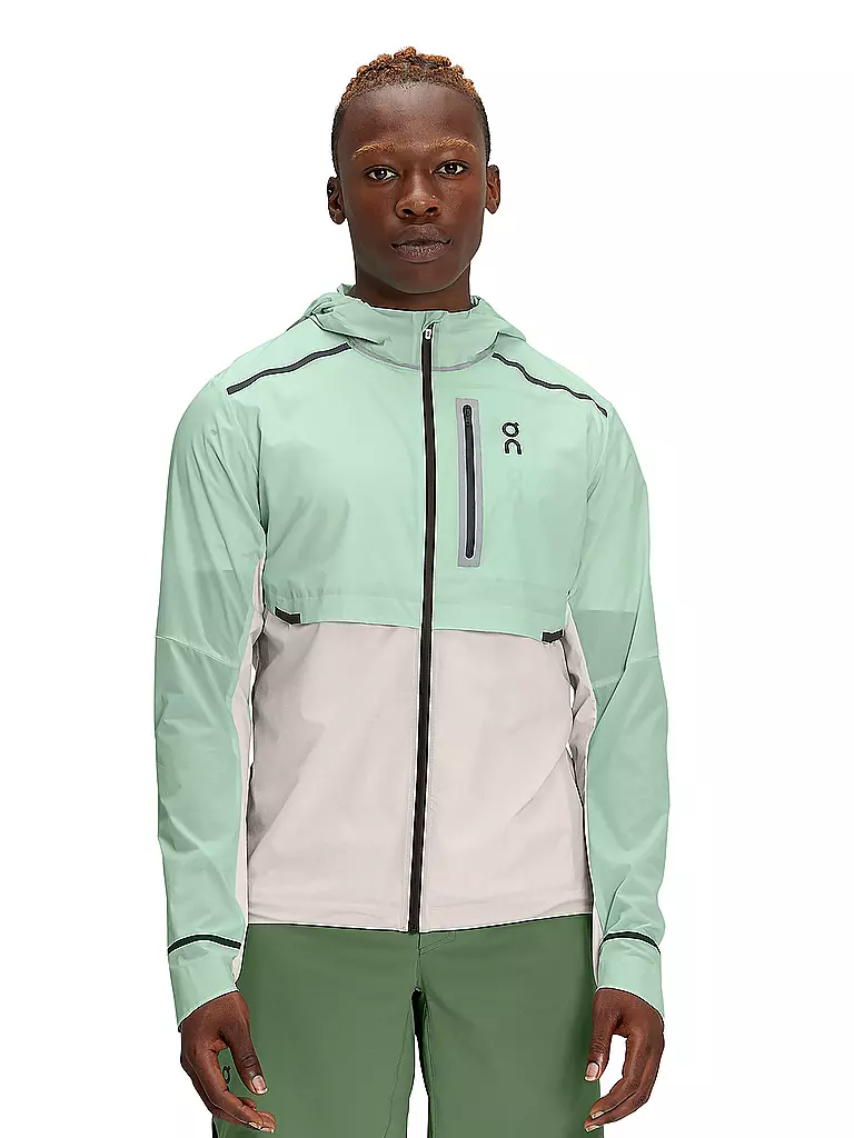 ON | Herren Laufjacke Weather | mint