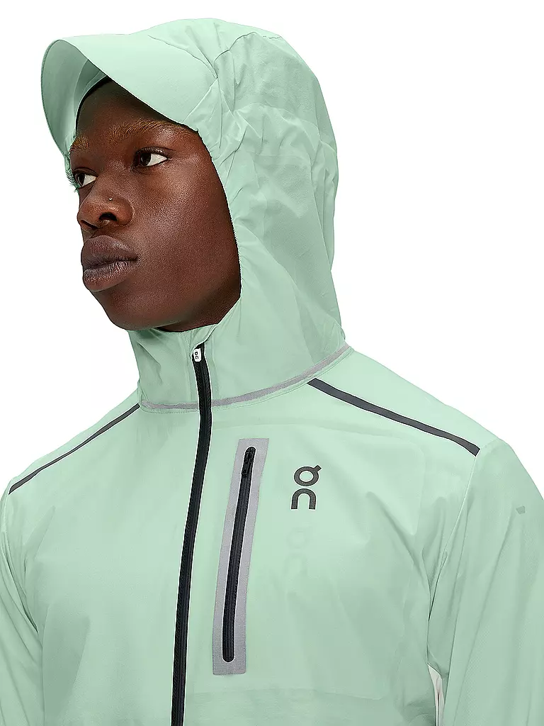 ON | Herren Laufjacke Weather | mint