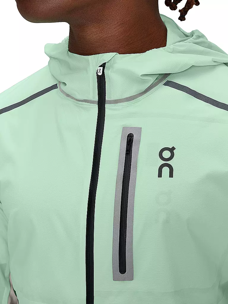 ON | Herren Laufjacke Weather | mint