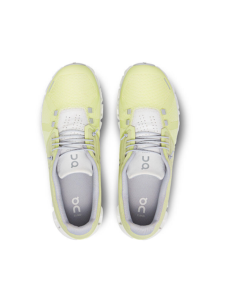ON | Herren Laufschuhe Cloud 5 HAY FROST | gelb