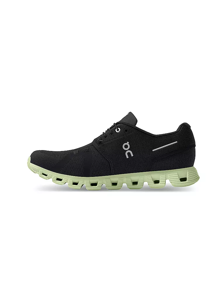 ON | Herren Laufschuhe Cloud 5 MAGNET OASIS | schwarz