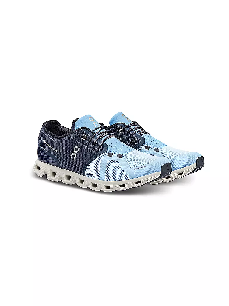 ON | Herren Laufschuhe Cloud 5 MIDNIGHT CHAMBR | blau