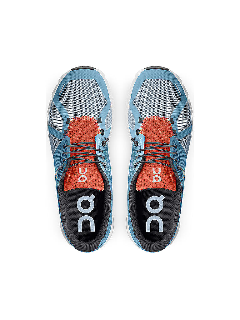 ON | Herren Laufschuhe Cloud 5 Push NIAGARA CHAMBRAY | blau