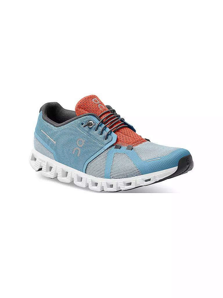 ON | Herren Laufschuhe Cloud 5 Push NIAGARA CHAMBRAY | blau