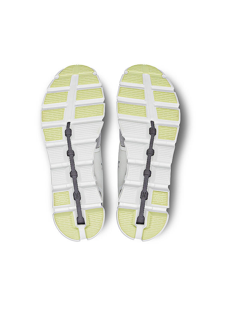 ON | Herren Laufschuhe Cloud 5 Push UNDYED WHITE GLACIER | weiss