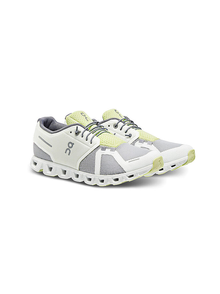 ON | Herren Laufschuhe Cloud 5 Push UNDYED WHITE GLACIER | weiss