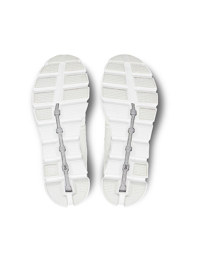 ON | Herren Laufschuhe Cloud 5 UNDYED WHITE | weiss