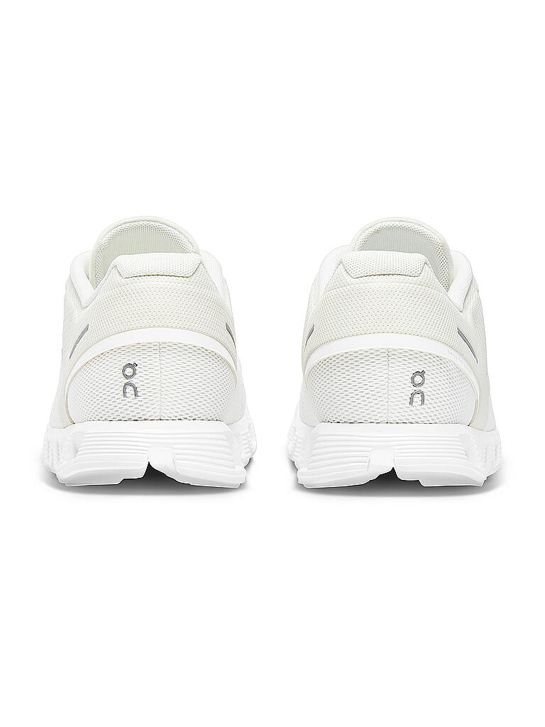ON | Herren Laufschuhe Cloud 5 UNDYED WHITE | weiss