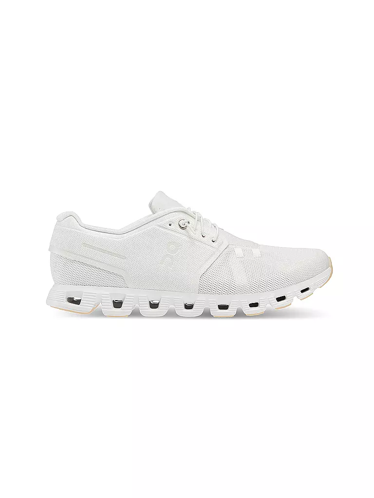 ON | Herren Laufschuhe Cloud 5 Undyed | weiss