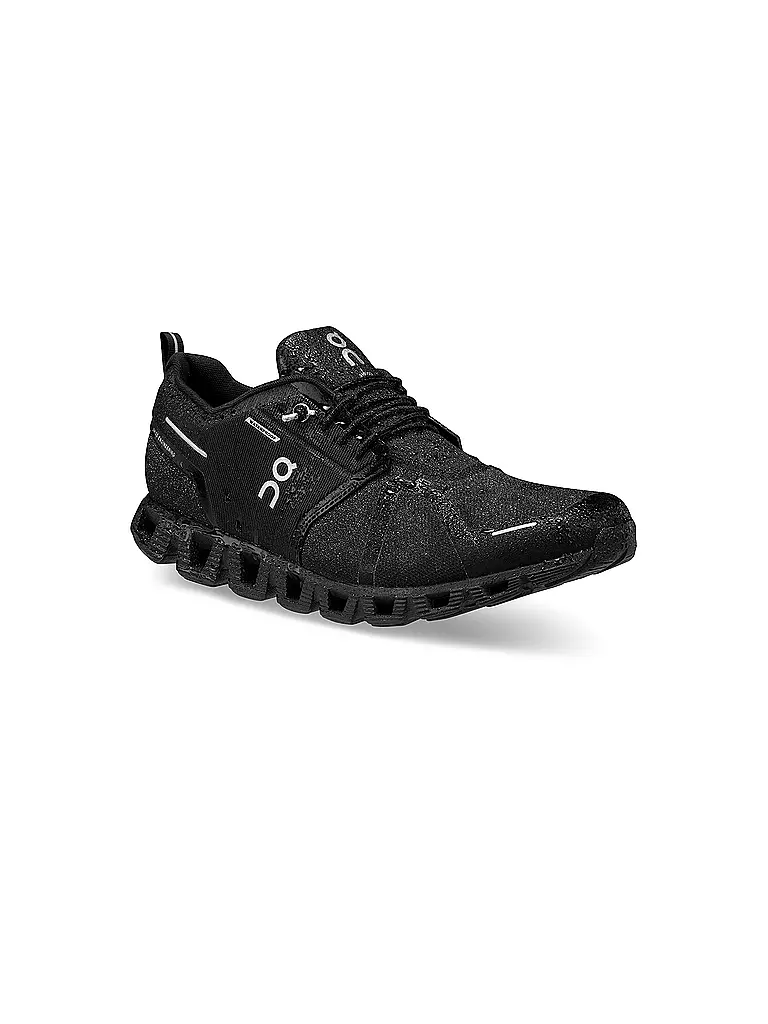 ON | Herren Laufschuhe Cloud 5 Waterproof ALL BLACK | schwarz